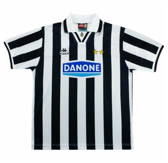 1994-95 Juventus Retro Home Kit Soccer Jersey